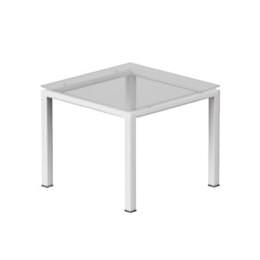 End Table with Glass Top - Sereno