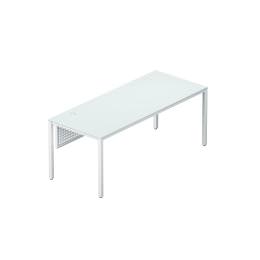 Rectangular Desk with Glass Top - Sling Series