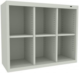 Six Cubby Storage Unit