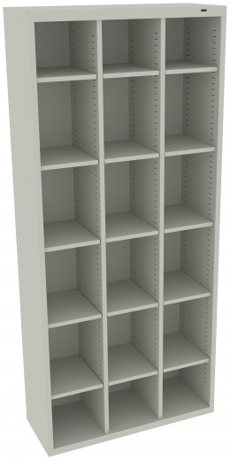 Eighteen Cubby Storage Unit