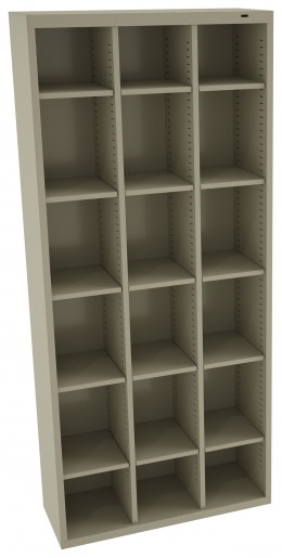 Eighteen Cubby Storage Unit