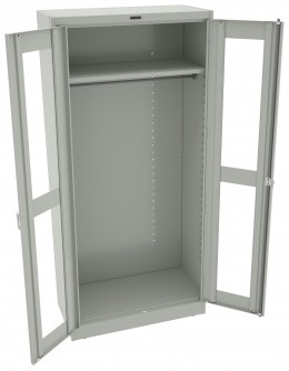 Wardrobe Cabinet with See Through Doors