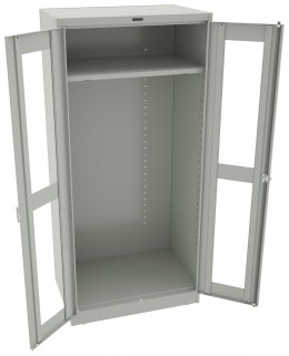 Wardrobe Cabinet with See Through Doors