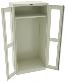 Wardrobe Cabinet with See Through Doors