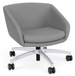 Leather Conference Room Swivel Chair