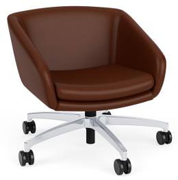 Leather Conference Room Swivel Chair