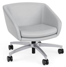 Vinyl Conference Room Swivel Chair
