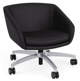 Vinyl Conference Room Swivel Chair