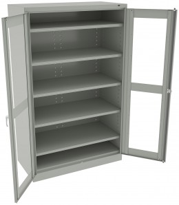 Cabinet with See Through Doors