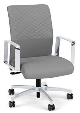 Leather Mid Back Conference Room Chair - Proform Series