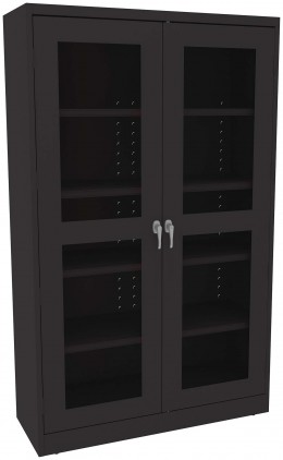 Cabinet with See Through Doors