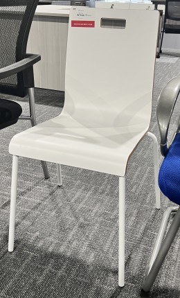 White Modern Guest Chair
