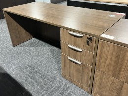 Desk with Pedestal Drawers