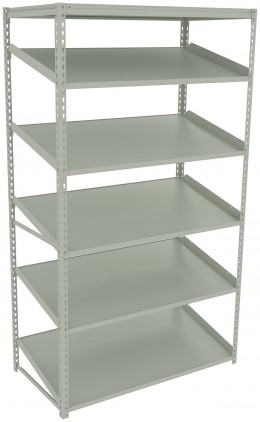 Sloped Metal Shelving