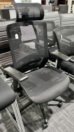 Mesh Back Office Chair with Headrest