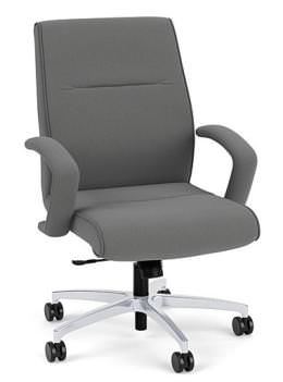 Vinyl Mid Back Conference Room Chair - Dyce Series