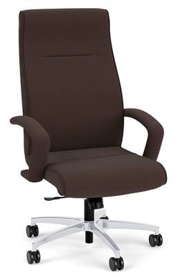 Vinyl High Back Conference Room Chair - Dyce Series