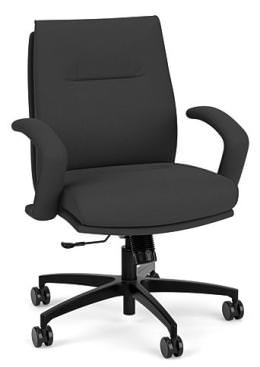 Fabric Mid Back Conference Room Chair - Linate Series