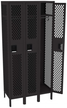 Three Gym Lockers with Legs