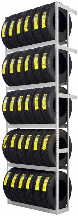 Double-Sided Tire Rack