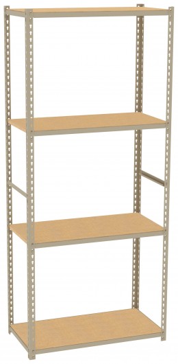 Low-Profile Retail Shelving