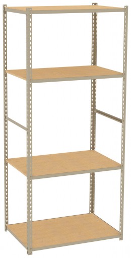 Low-Profile Retail Shelving