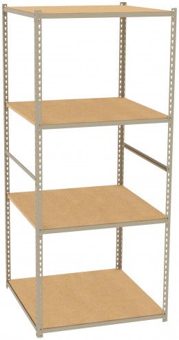 Low-Profile Retail Shelving