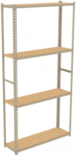 Low-Profile Retail Shelving