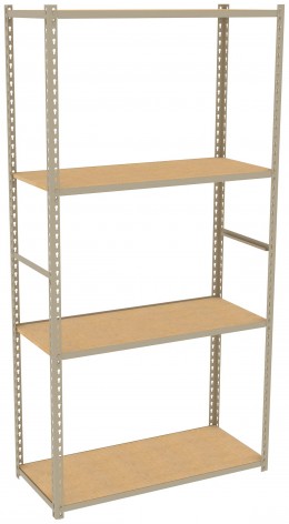 Low-Profile Retail Shelving
