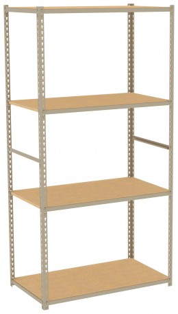 Low-Profile Retail Shelving