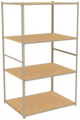 Low-Profile Retail Shelving