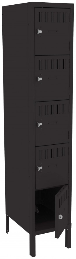 Five Box Lockers with Legs