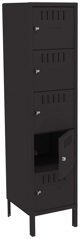 Five Box Lockers with Legs