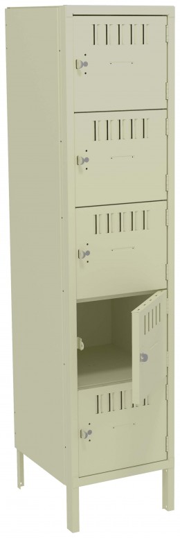 Five Box Lockers with Legs