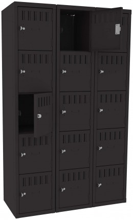 Fifteen Box Lockers