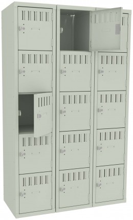 Fifteen Box Lockers