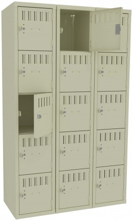Fifteen Box Lockers