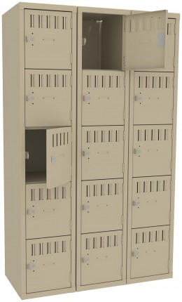Fifteen Box Lockers