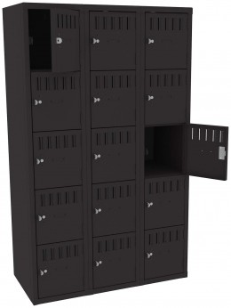 Fifteen Box Lockers