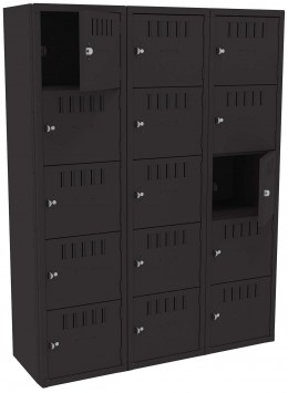 Fifteen Box Lockers