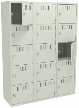 Fifteen Box Lockers