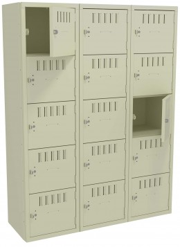 Fifteen Box Lockers