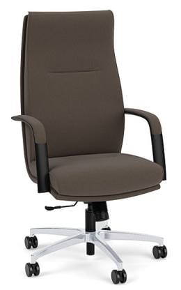 Vinyl High Back Conference Room Chair - Linate Series