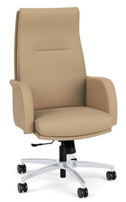 Leather High Back Conference Room Chair - Linate Series