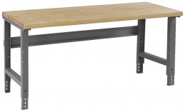 Wood Height Adjustable Workbench