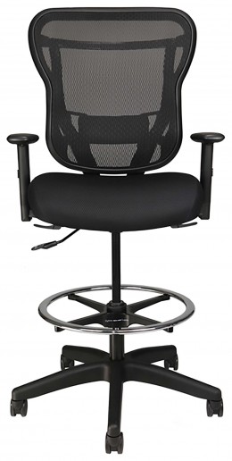 Classic Tall Mesh Back Fabric Stool