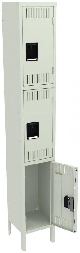 Triple Stack Lockers with Legs
