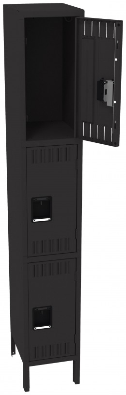 Triple Stack Lockers with Legs