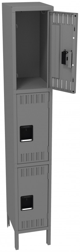 Triple Stack Lockers with Legs