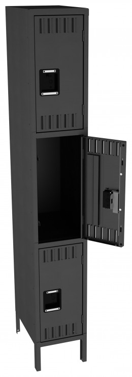 Triple Stack Lockers with Legs